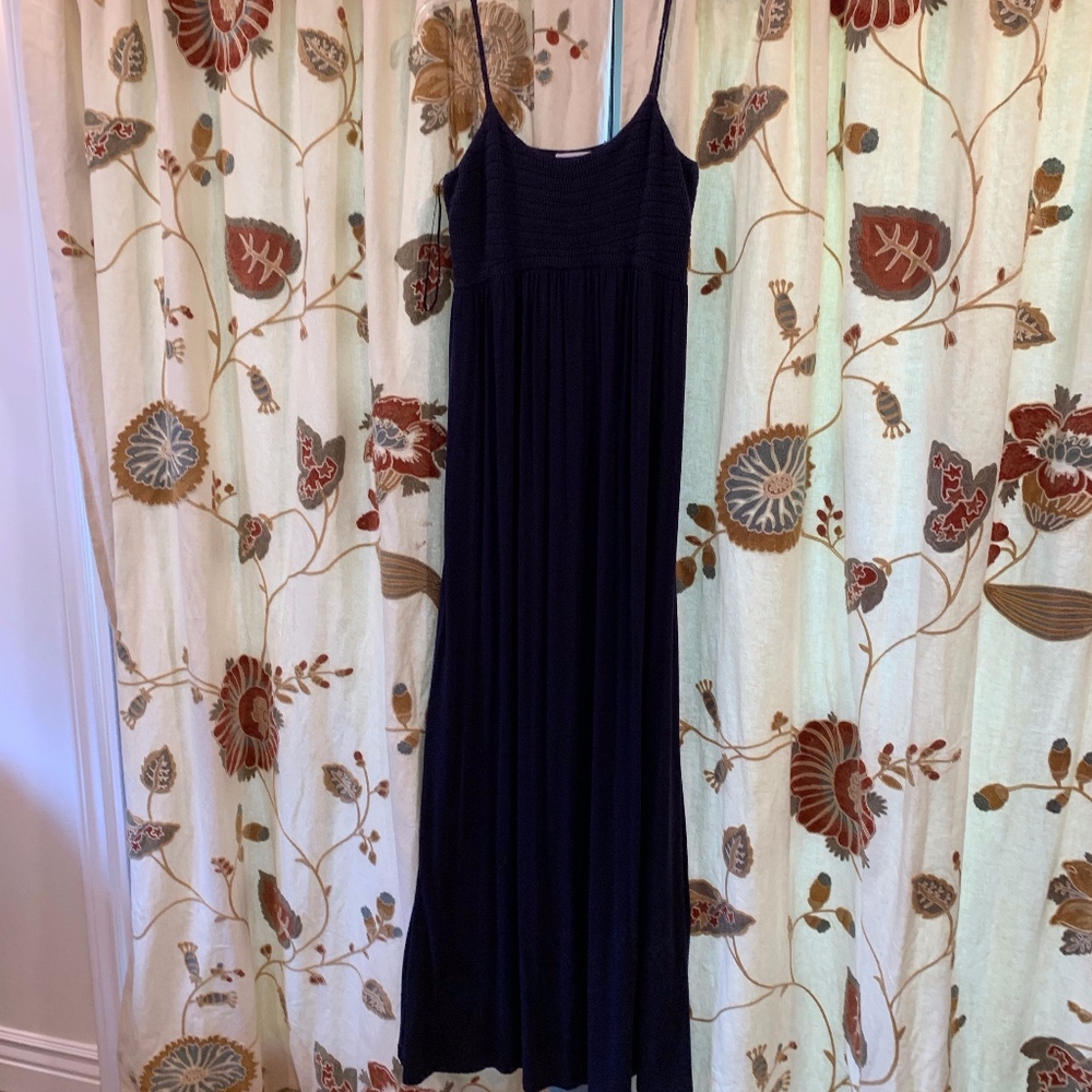 Navy Blue Maxi Dress